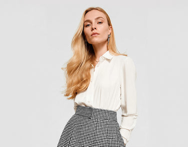 Flared skirt - Grey